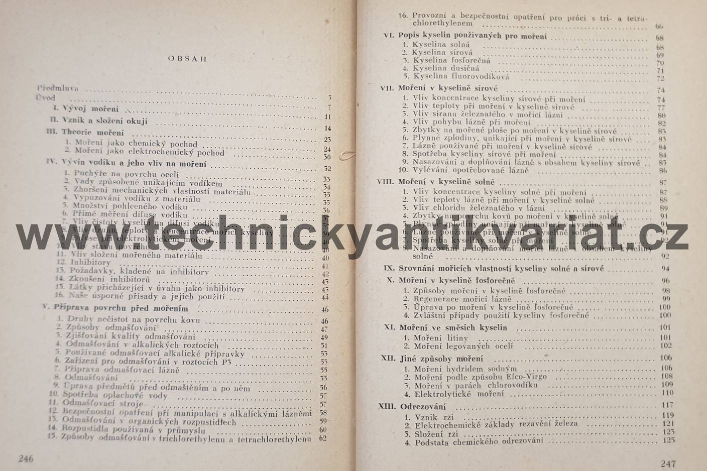Moření oceli a litiny - J.Roneš, M.Jaroš (1955)