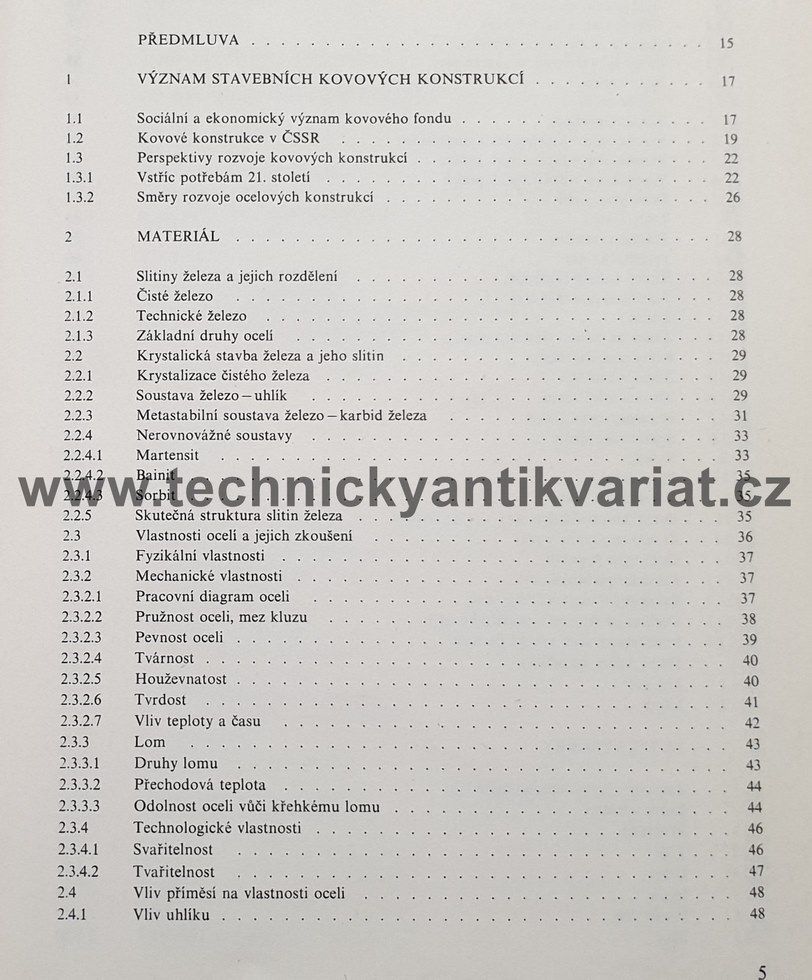 Prvky kovových konstrukcí - Pechar, Bureš, Studnička, Šafka (1984)