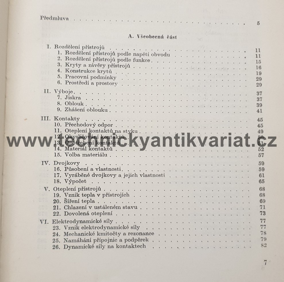 Elektrotechnika XV. Elektrické přístroje I., Bauer, List  (1964)