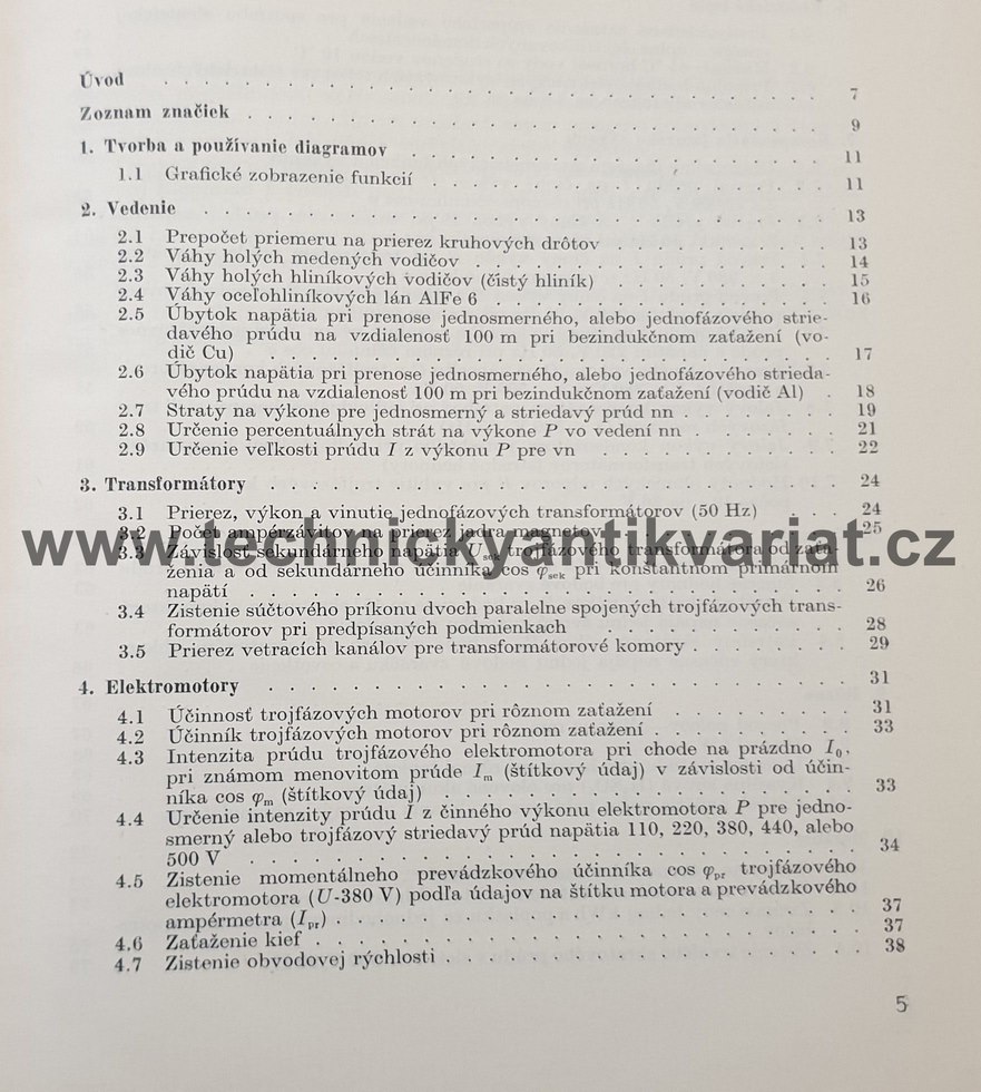 Praktické diagramy pre elektroenergetika - Frič, Szabo (1967)