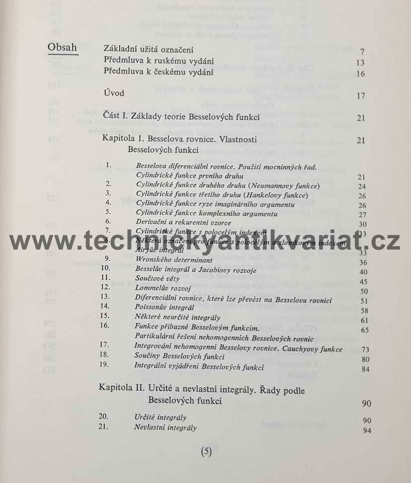 Úvod do teorie Besselových funkcí - B.G. Koreněv (1977)