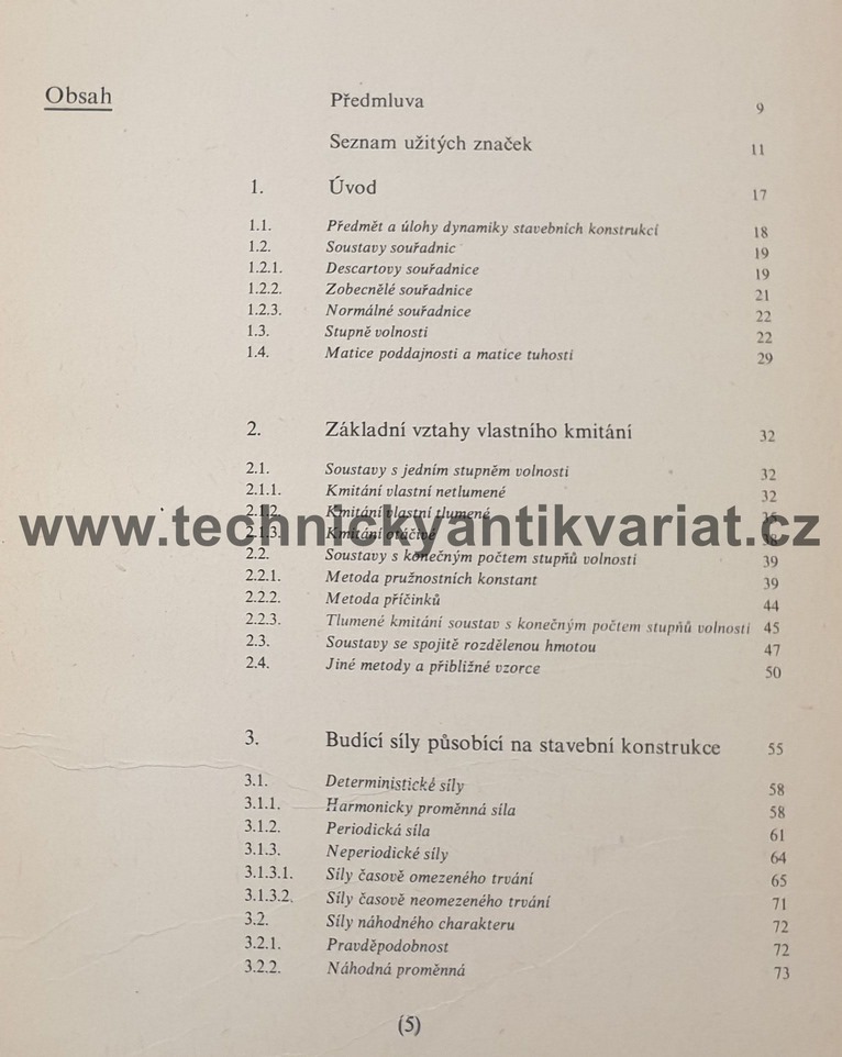 Vyšetřování dynamických účinků na stavební konstrukce - Baťa, Plachý (1978)