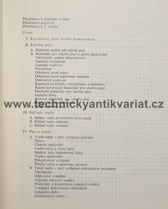 Stavba průmyslových pecí - J.H. Brunklaus (1966)