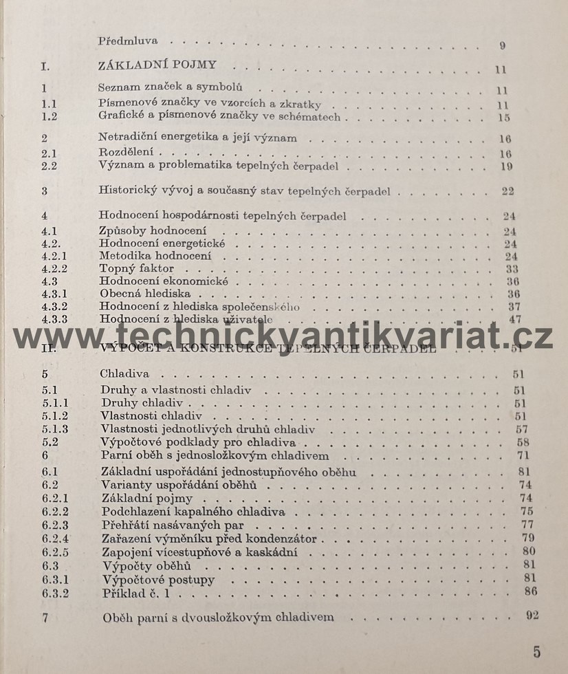 Tepelná čerpadla - Z. Dvořák, L.Klazar, J. Petrák (1987)