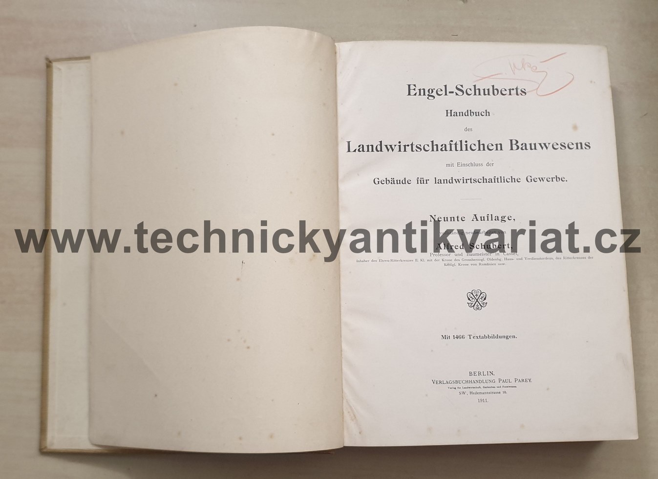Landwirtschaftliches Bauwesen - Engel Schubert (1911)