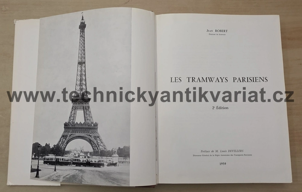 Les Tramways Parisiens - J. Robert (1959)