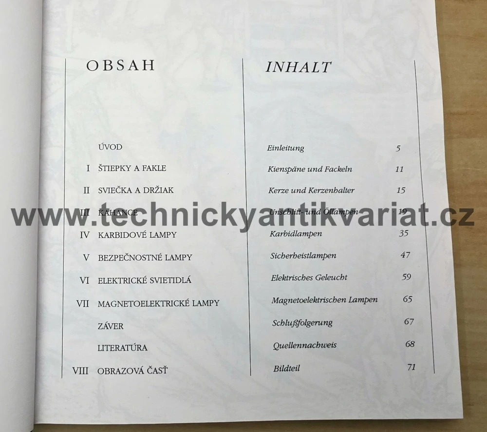 Banské lampy: História a vývoj v podmienkach baníctva na území Slovenska (1995)