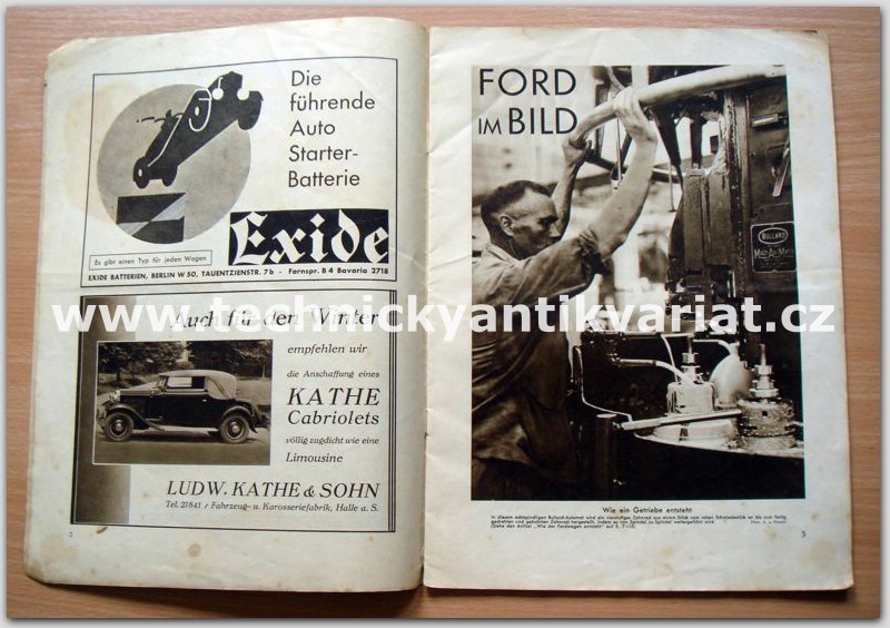 Ford im Bild 1931