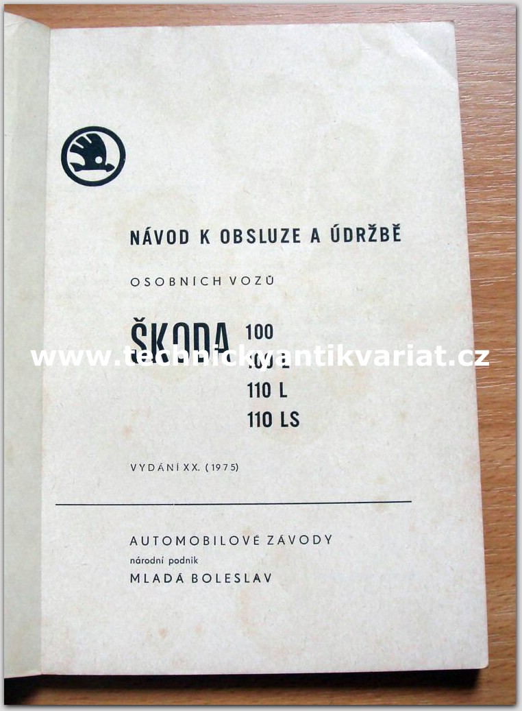 Škoda 100,100L,110L, 110LS