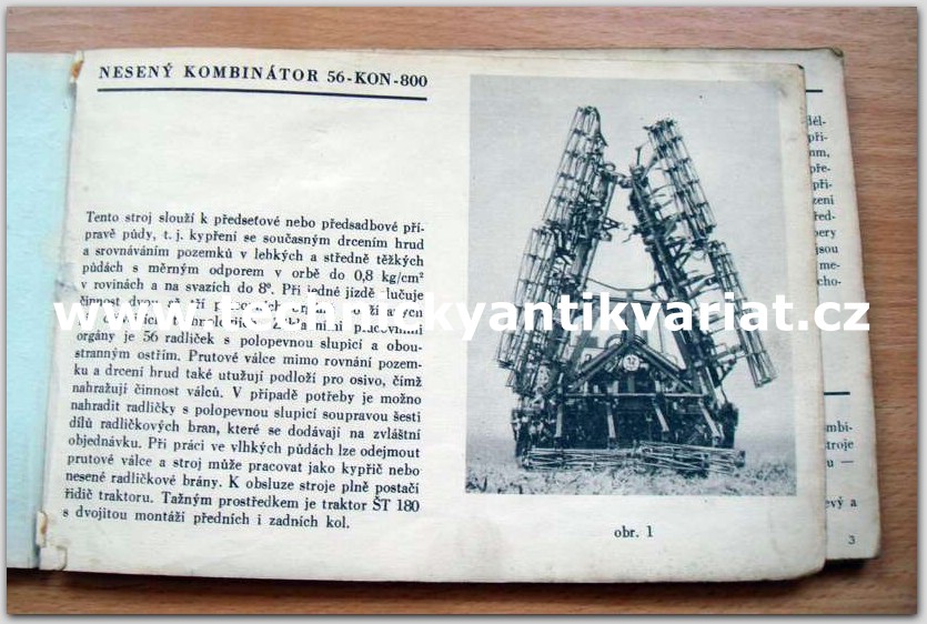 Kombinátor nesený 56 - KON - 800