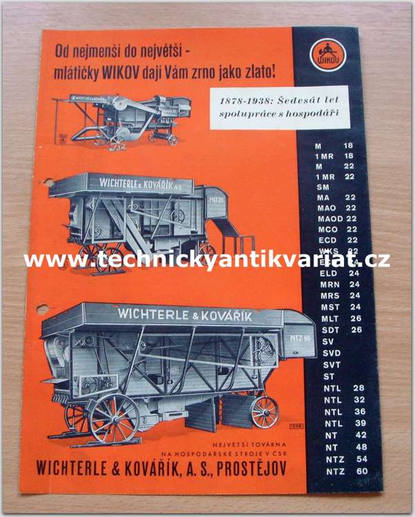 Wikov - 1878 - 1938