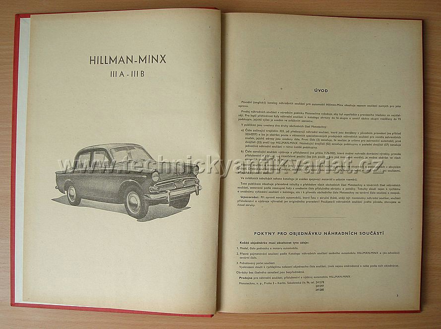 Hillman - Minx III A III IB