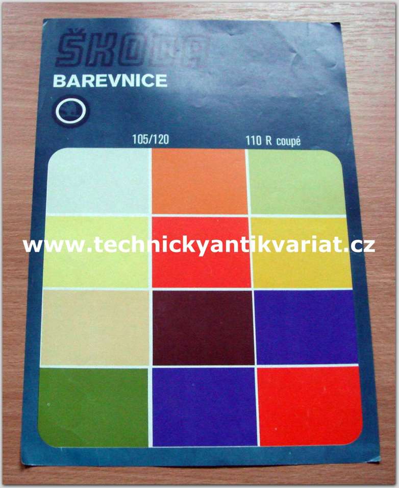 Škoda barevnice