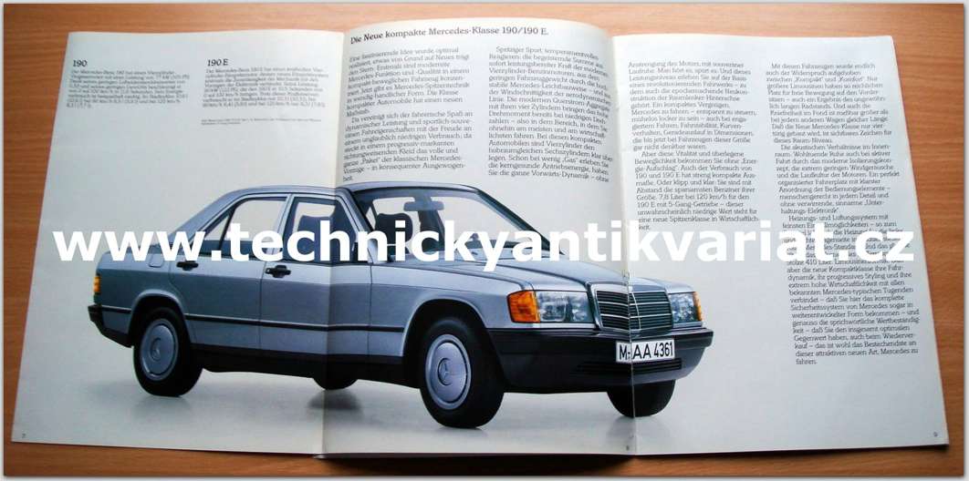 Mercedes Benz Pesonenwagen Programm --- A