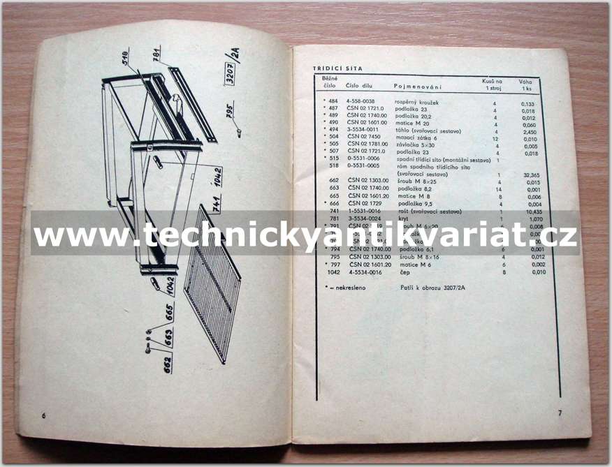 třídič brambor TB 80 2A