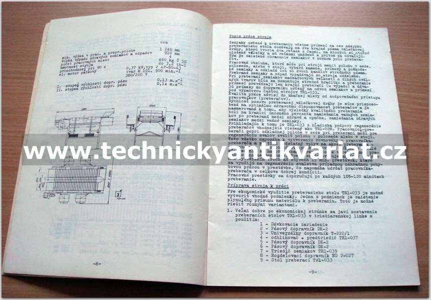 TR1 - 033 - stol preberací na zemiaky