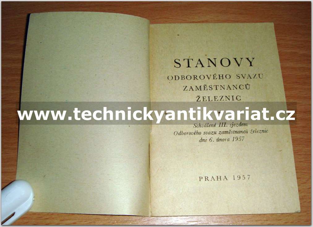 Stanovy odborového svazu zaměstnanců železnic