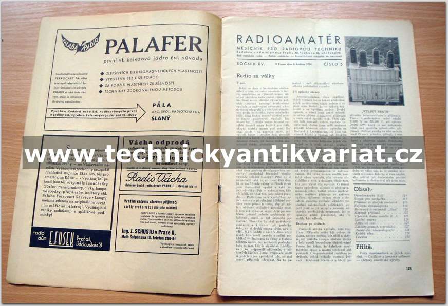 Radio amatér - 7/1936
