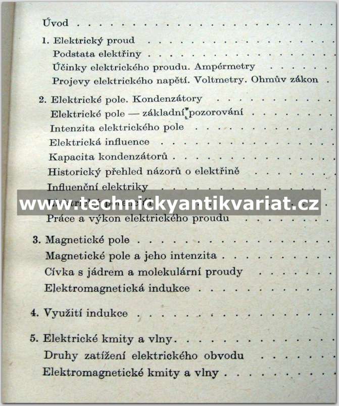 Kurs 66 Technická fyzika II. Elektřina