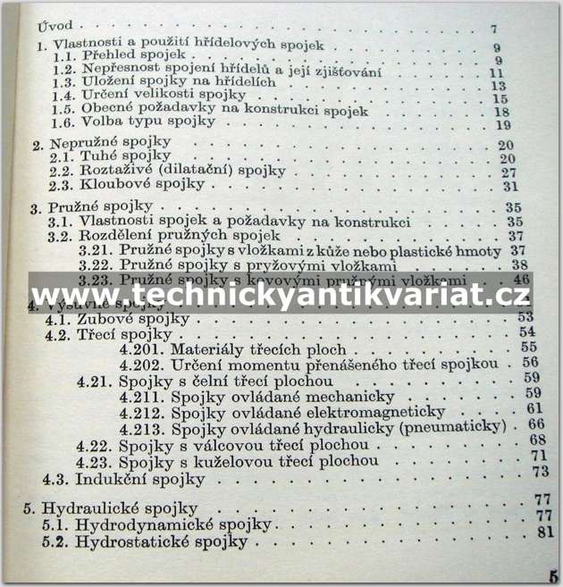 Kurs 83 Hřídelové spojky