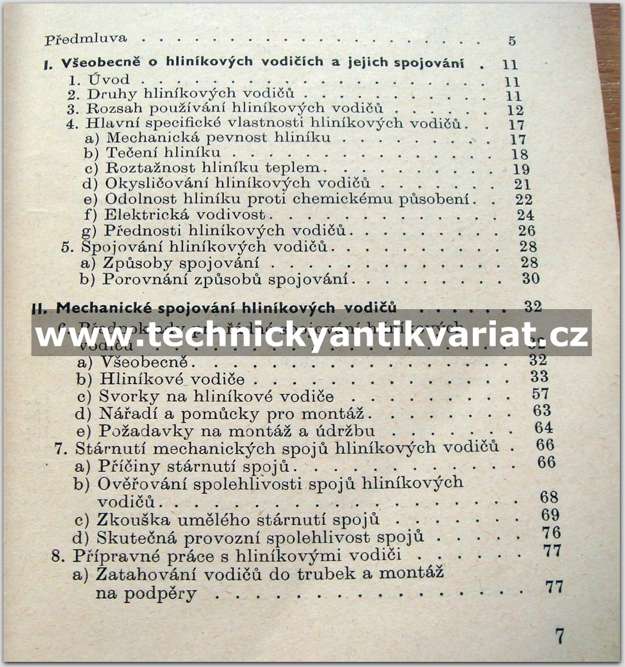 montáž a mechanické spojování hliníkovývc vodičů