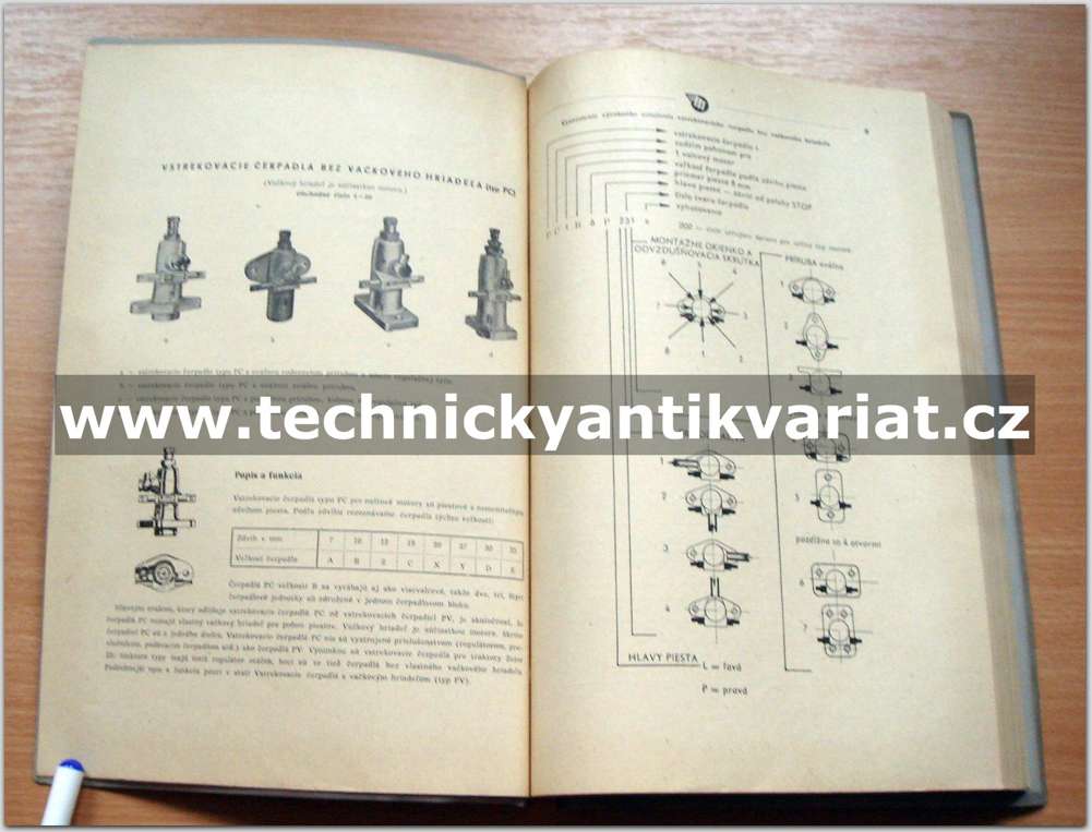 katalog vstřikovacího zařízení pro motorová vozidla