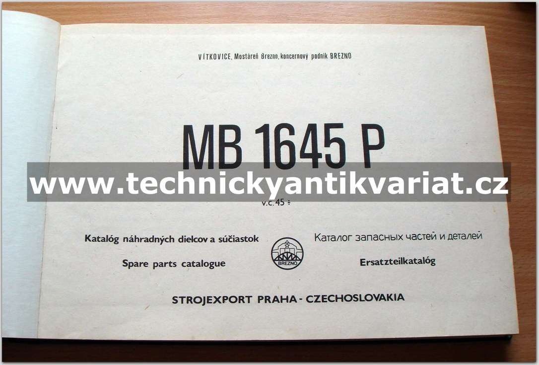 Jeřáb MB 1645P