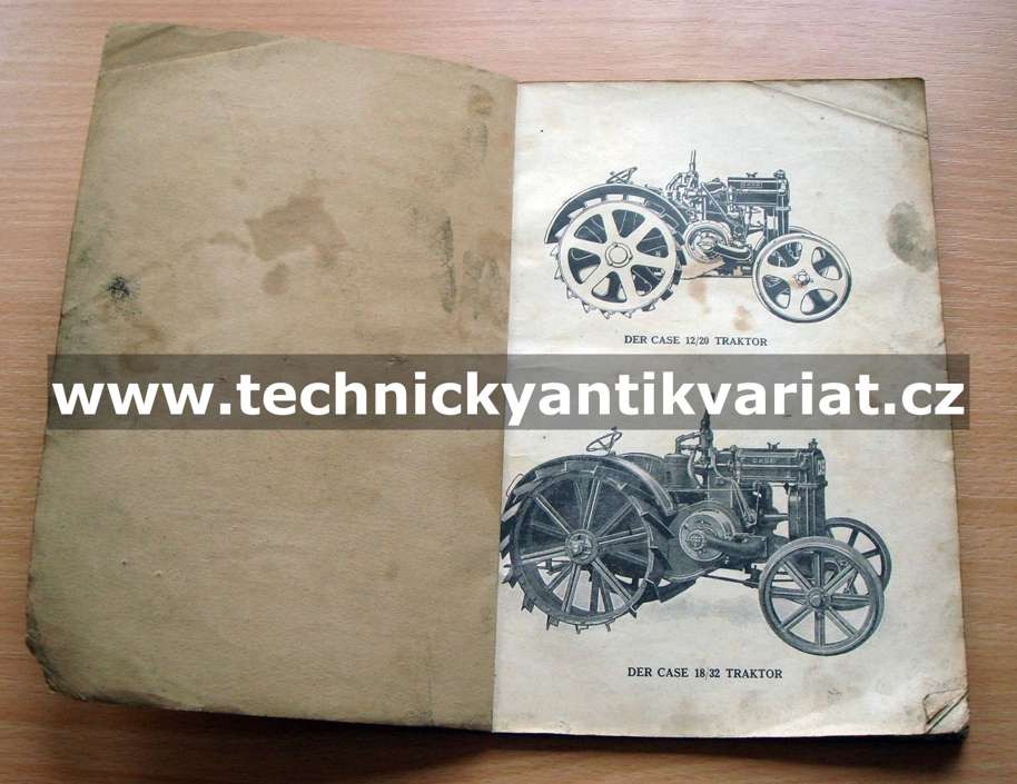 Case 12/20, 18/32 Traktor (192?)