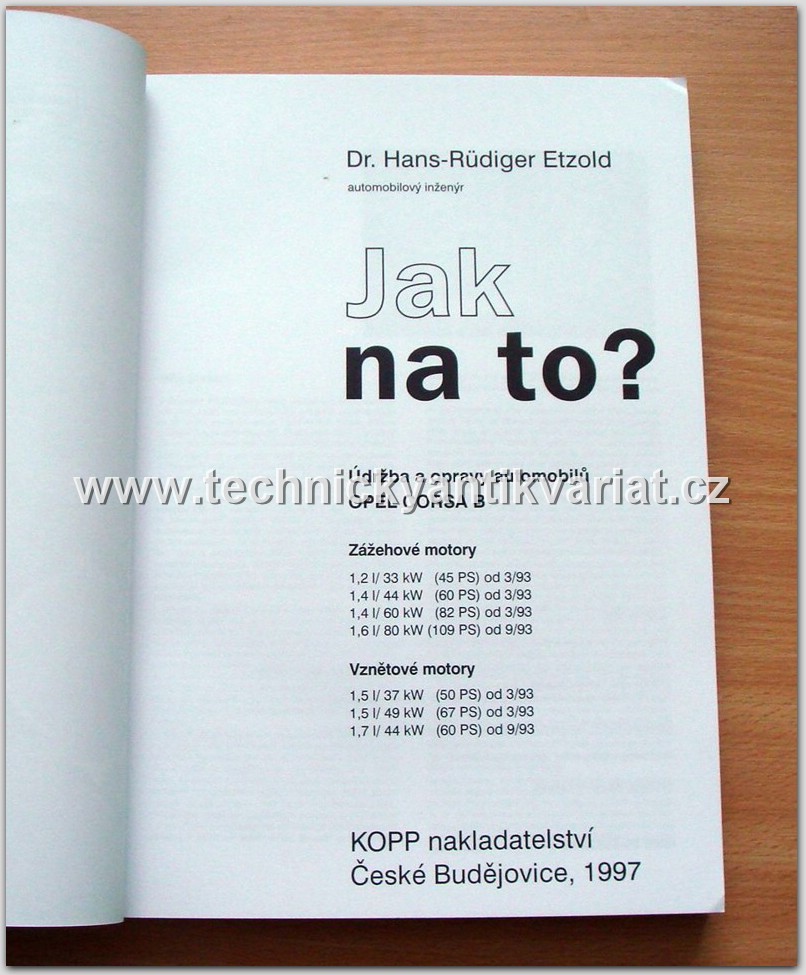 Opel Corsa - Jak na to?
