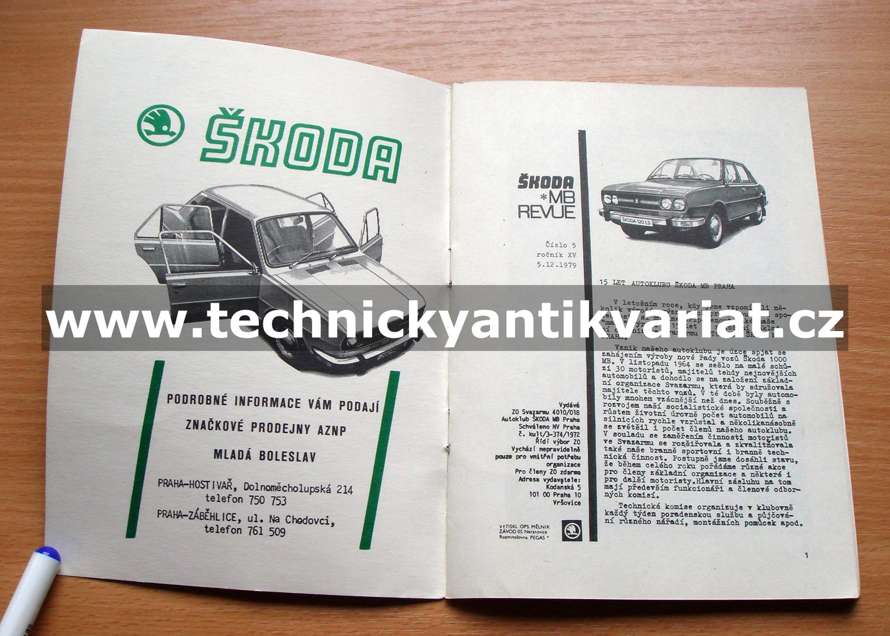 Škoda MB revue 5/1979