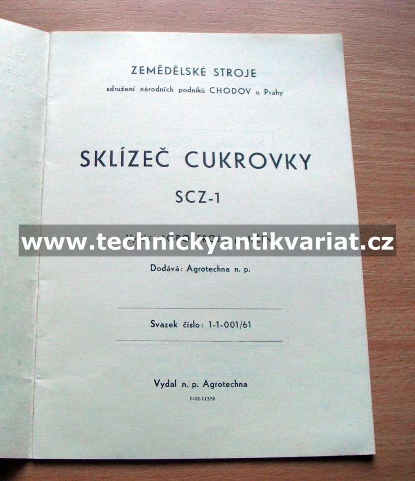 Sklízeč cukrovky SCZ-1