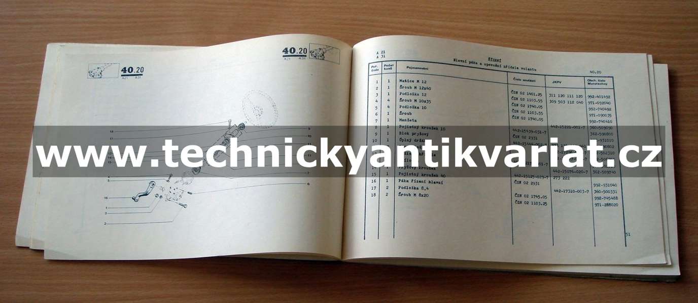 Avia A31 doplněk KONTROLA