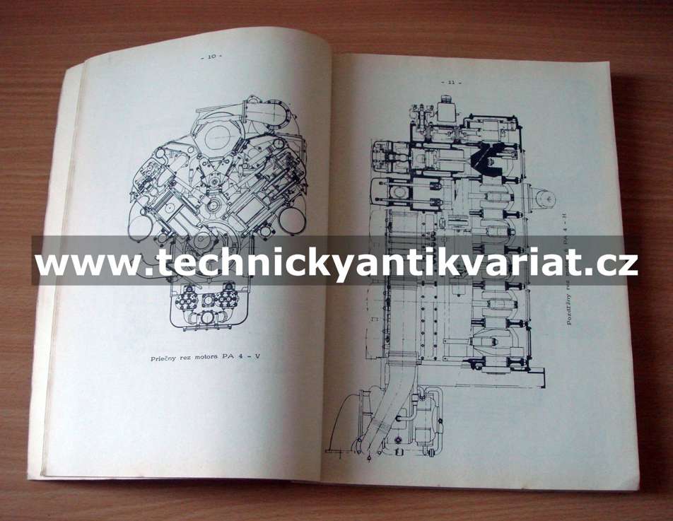 Naftový motor PA4 -185 Semt pielstick