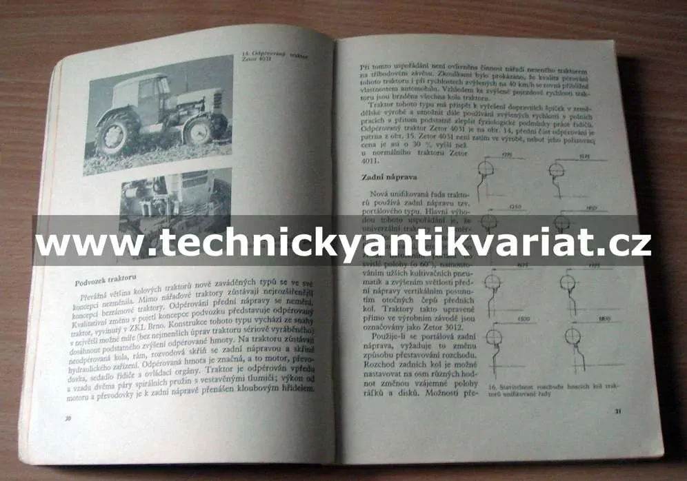 Přehled traktorů