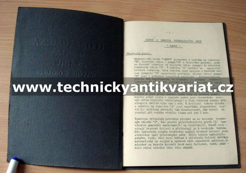 Hydraulická brzda Kebrt