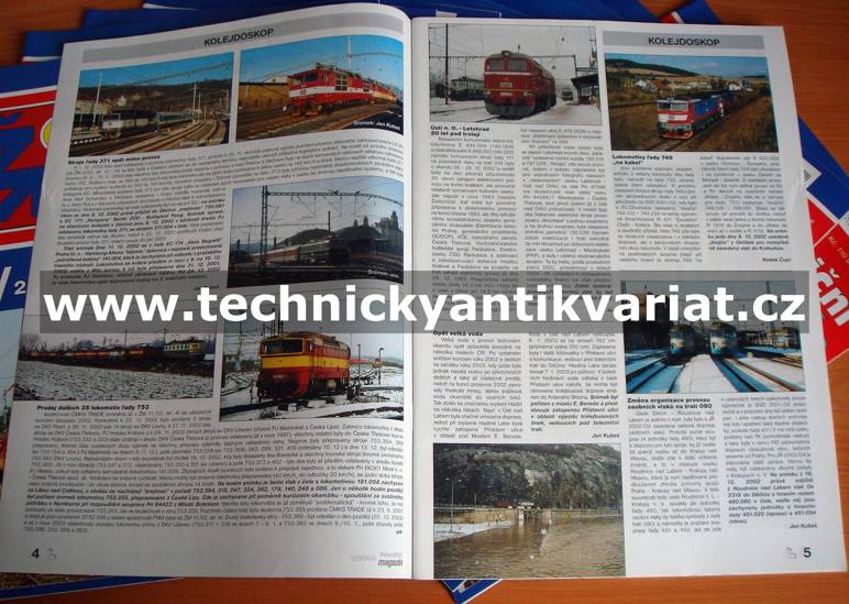 Železniční magazín 2003
