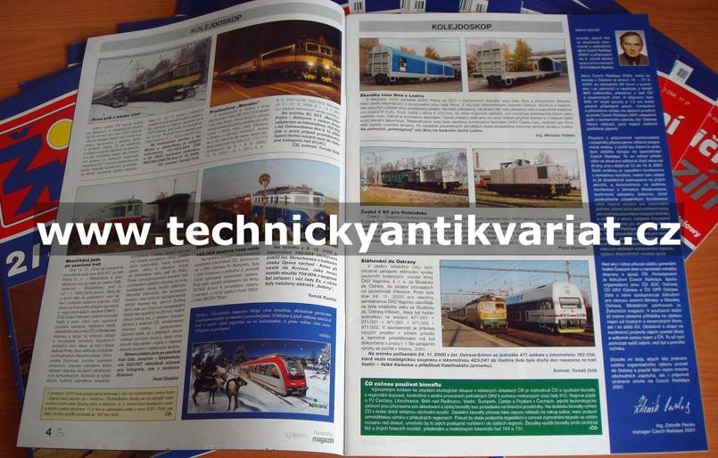 Železniční magazín 2001