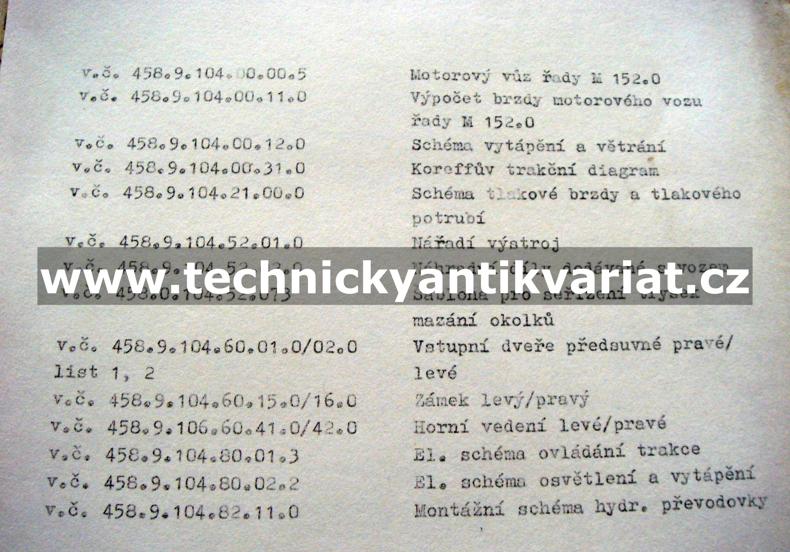 M152.0 Výkresové přílohy