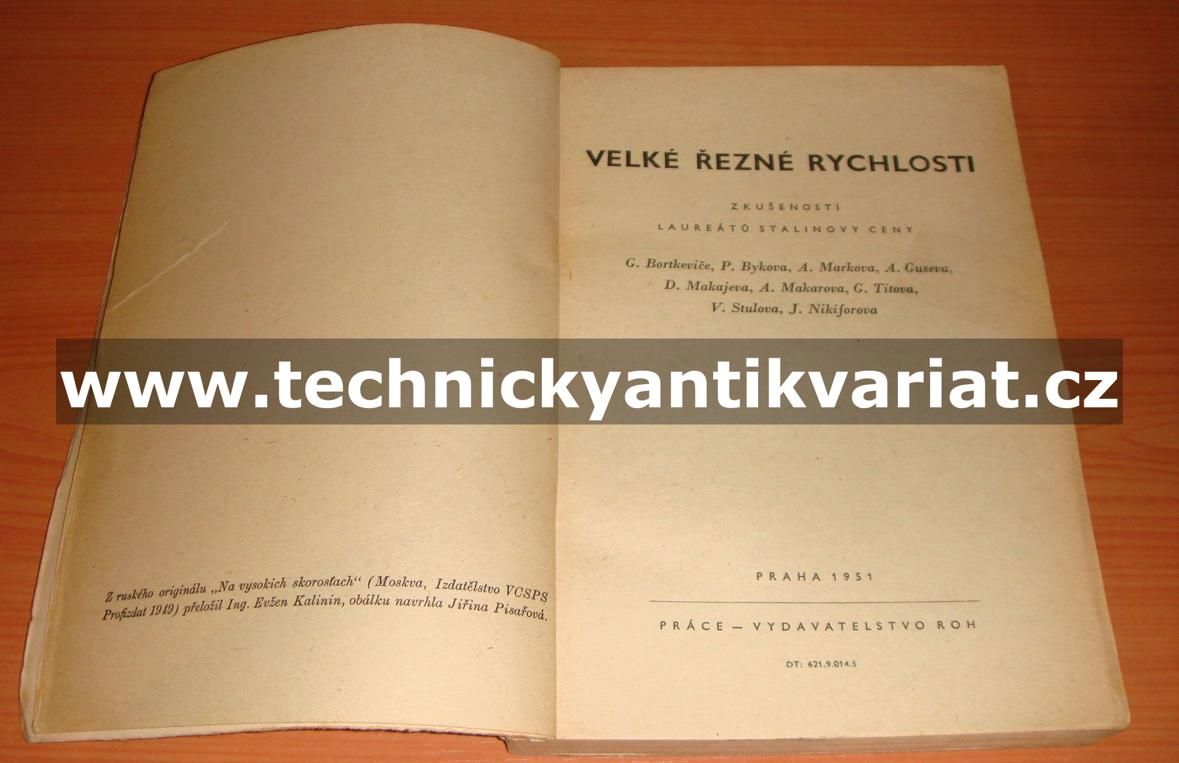 Velké řezné rychlosti 