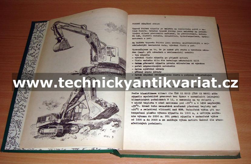 DH 100 Hydraulická rýpadla - dílenská příručka