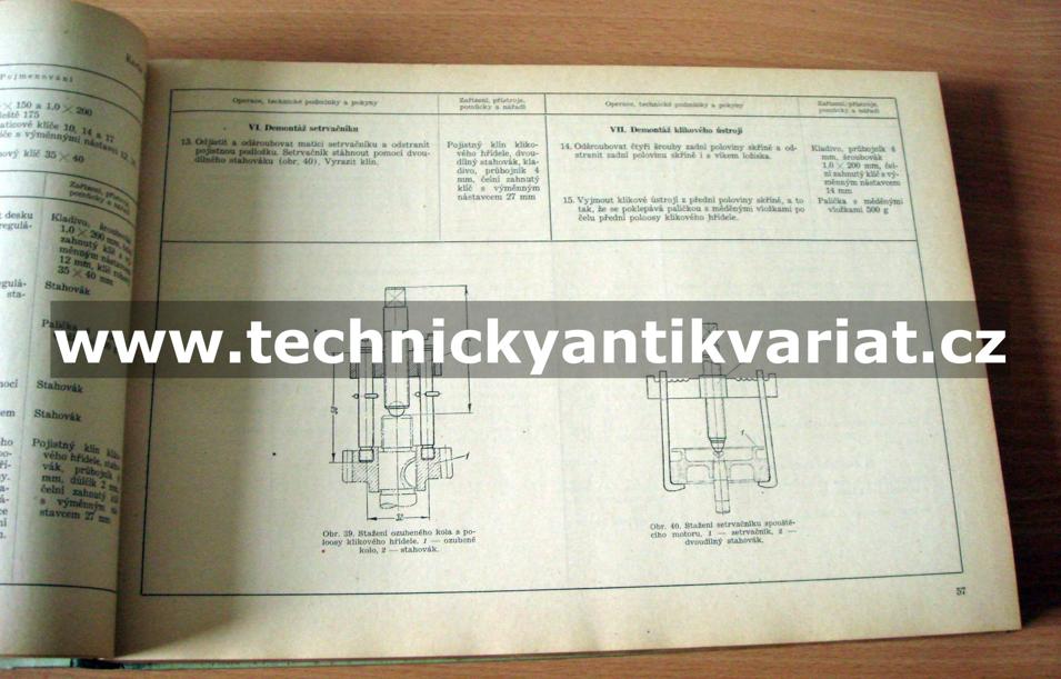 DT-54 - demontáž a montáž traktorů