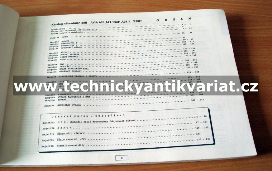 Avia - A21, A21.1, A31,A31.1