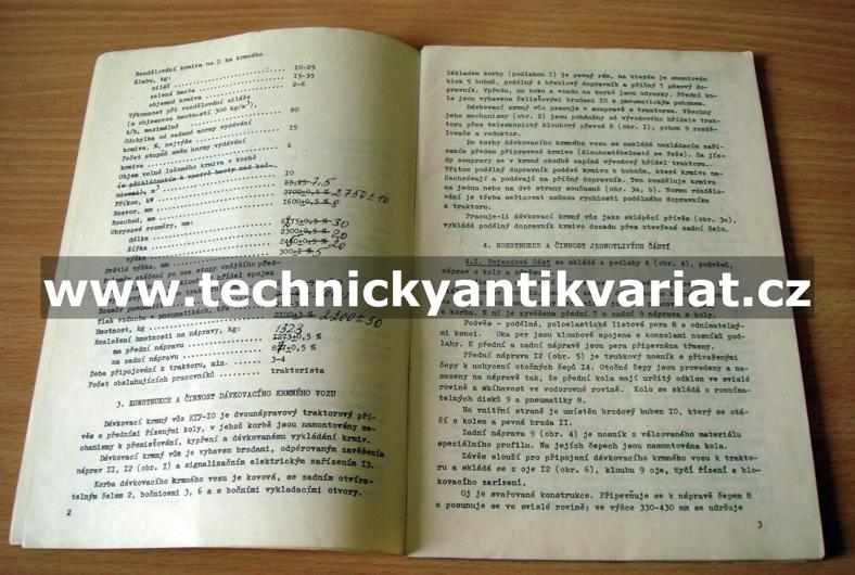 Traktorový univerzální krmný vůz KTY - 10A