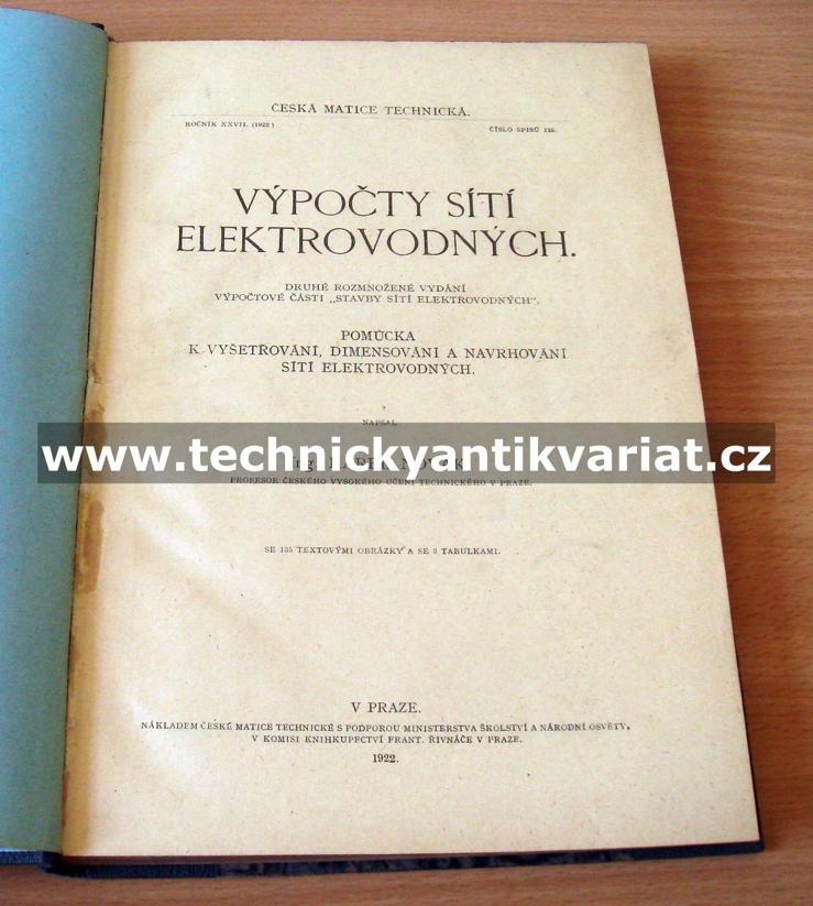 Výpočty sítí elektrovodných