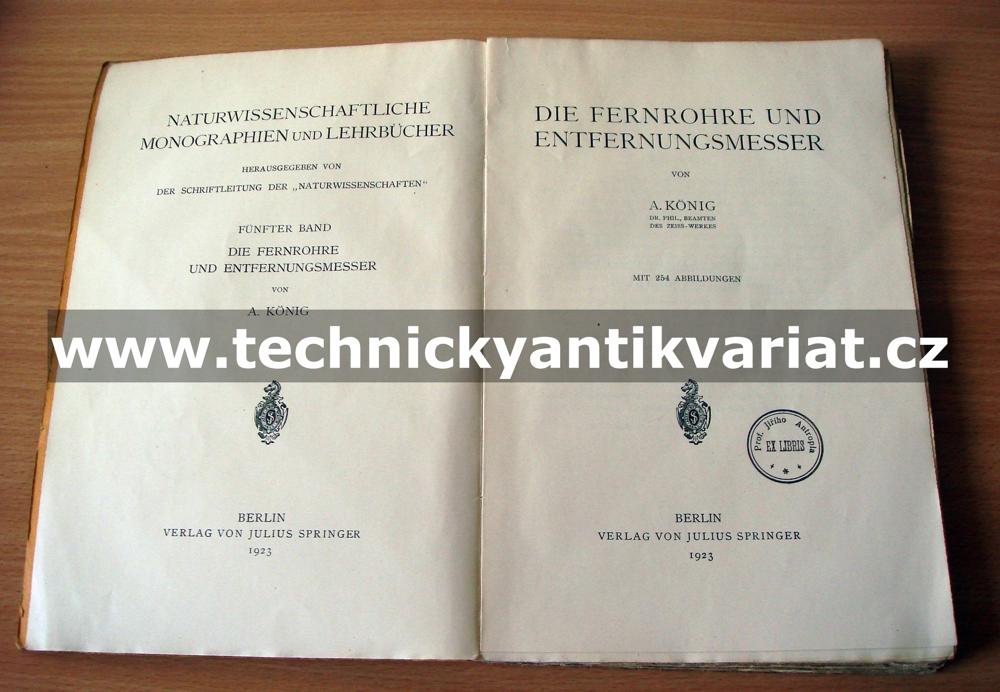 Die Fernrohre und Entfernungsmesser