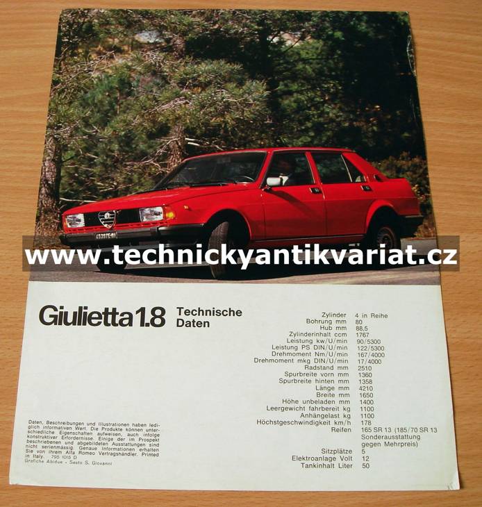Alfa Romeo Giulietta 1.8