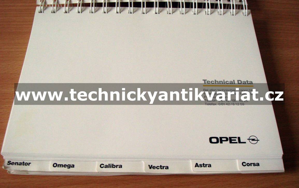 Opel Technical Data