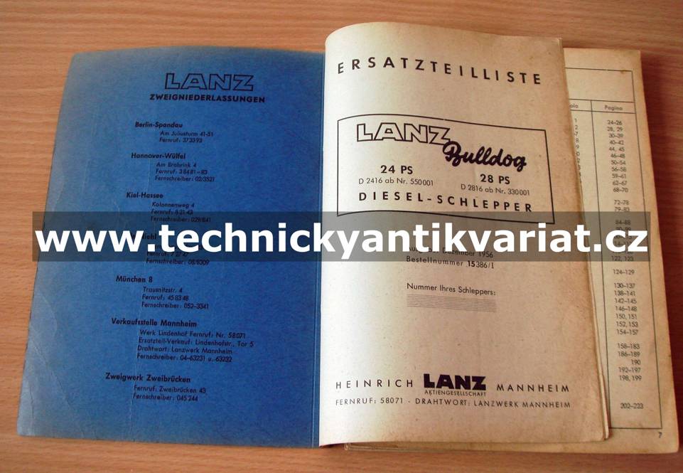 Lanz Bulldog 24PS, 28PS