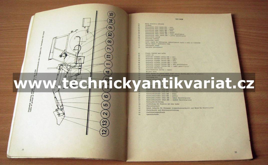 ND 5 - 018 - čelní nakladač