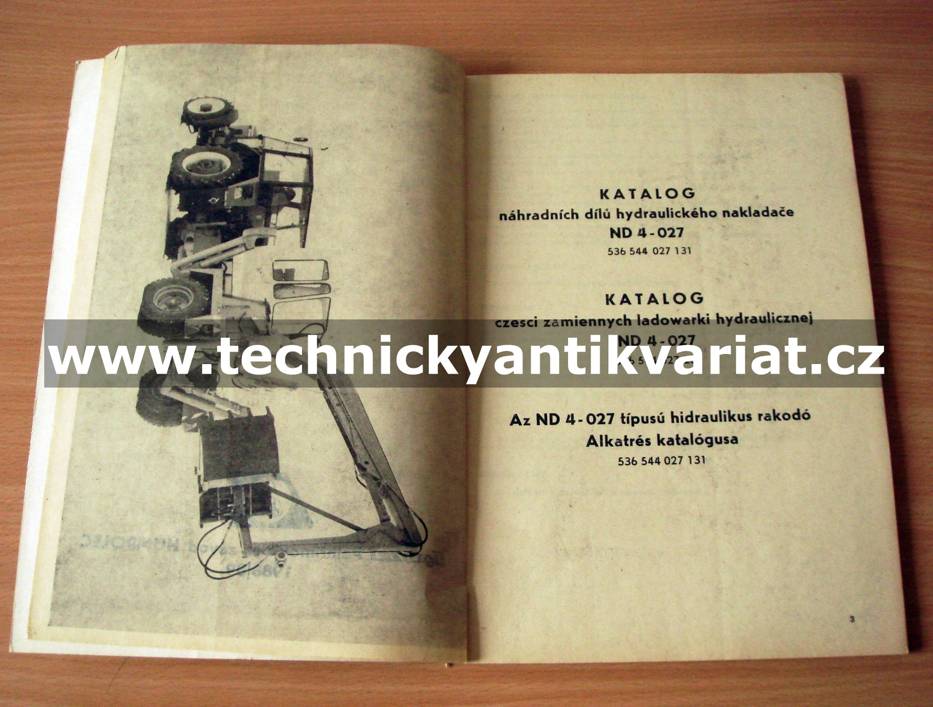 Hydraulický nakladač - ND 4-027